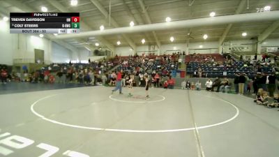 50 lbs Cons. Round 3 - Treven Davidson, Uintah Wrestling vs Colt Steers, RWC - Roy Wrestling Club