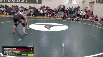 165 lbs Cons. Round 2 - Christian Maroyka, St. John Paul II vs Joseph Gareri, Madison County
