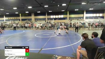 165 lbs Quarterfinal - Peter Xu, Brahmas vs Benjamin Tillman, Brighton WC