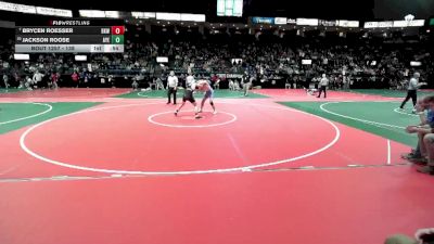 138 lbs Cons. Round 4 - Jackson Roose, AYE3 vs Brycen Roesser, BKW1