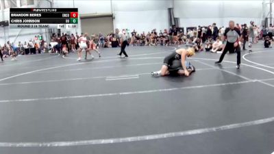 138 lbs Round 2 (4 Team) - Chris Johnson, Upstate Uprising vs Brandon Beres, EsteBuilt Underground