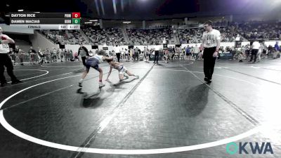 73 lbs Final - Dayton Rice, Prime Wrestling vs Damen Macias, Berryhill Wrestling Club