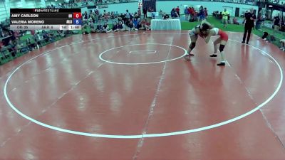 115 lbs Amy Carlson, Oregon vs Valeria Moreno, Arkansas Red
