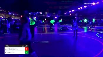 116 lbs Rr Rnd 3 - Jasmine Hurtado-Chretien, Cloverdale vs Adrianna Lopez, Colorado Springs