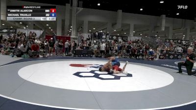 65 lbs Champ. Round 3 - Dimitri Alarcon, Mustang Wrestling Club vs Michael Trujillo, Arizona
