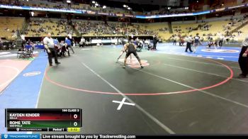 144 Class 3 lbs Cons. Semi - Kayden Kinder, Rolla vs Rome Tate, Whitfield