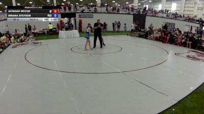 95 lbs Achaiah McCue, Indiana vs Briana Stetson, Pennsylvania Red