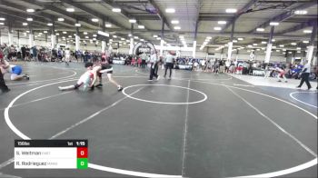 156 lbs Round Of 32 - Stryker Weitman, Eastmark vs Rafael Rodrieguez, Manu