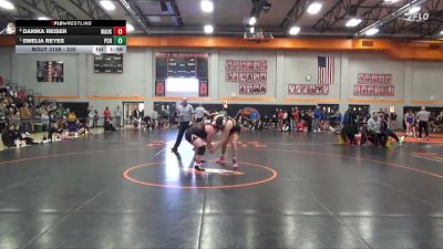 235 lbs Quarterfinal - Emelia Reyes, Prairie, Cedar Rapids vs Danika Reiser, Waukon