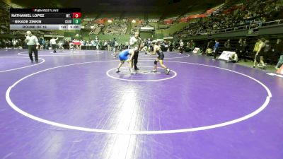 146 lbs Round Of 16 - Nathaniel Lopez, Mt. Whitney vs Nikade Zinkin, Clovis