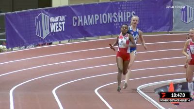 Women's Distance Medley Relay, Final - New Mexico Runs 11:12 At Altitude, Converts To 11:02!