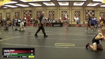 135 lbs Round 5 (6 Team) - Budder Manley, Ohio Gold vs Jacob Perry, SVRWC Gold