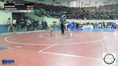 120 lbs Consi Of 8 #2 - Jaxton King, Team Guthrie Wrestling vs Tucker Pelley, D3 Wrestling Cluib