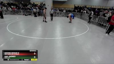 190 lbs Semifinal - Adonis Bonar Ii, MWC Wrestling Academy vs Sam Andres, Nebraska