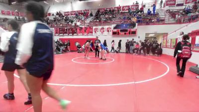 HS 190 lbs Cons. Round 3 - Cheyanne Davis, NOBLE vs Marlie Fiapai, Lubbock Cooper