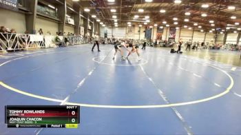 130 lbs Rd# 5- 3:45pm Friday Final Pool - Tommy Rowlands, Gotcha vs JOAQUIN CHACON, West Coast Riders