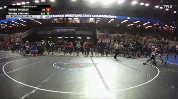 144 2A Cons. Round 1 - Kaden Wheeler, Sebastian River vs Daniel Santana, Mariner