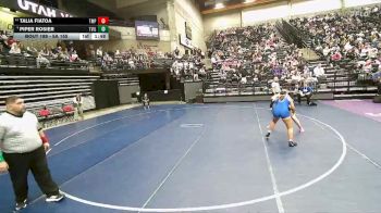 5A 155 lbs Cons. Round 1 - Talia Fiatoa, Timpview vs Piper Rosier, Taylorsville
