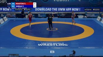 87 kg Qualif. - Ryder Dale Rogotzke, United States vs Patrik Iulian Gordan, Romania