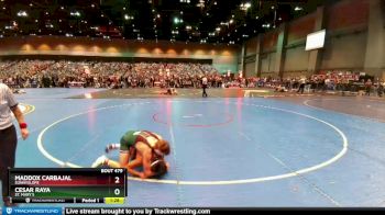 138 lbs Champ. Round 2 - Cesar Raya, St. Mary`s vs Maddox Carbajal, Sunnyslope