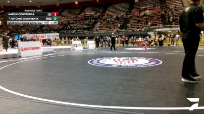 Junior Boys - 106 lbs Semis - Antonio Garaventa, Windsor High School Wrestling vs Aaron Contreras, Legacy Wrestling Center