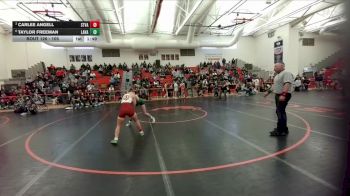 105 lbs Quarterfinal - Carlee Angell, Star Valley vs Taylor Freeman, Lander Valley