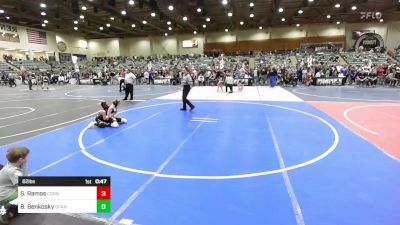 62 lbs Round Of 16 - Sergio Ramos, Corning PAL vs Blake Benkosky, Spanish Springs WC