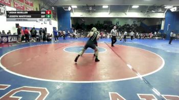 132 lbs Semifinal - Joseph Whitford, Santiago (Corona) vs Aidan Mueller, Corona