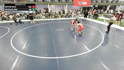 Junior Boys - 165 lbs Cons. Round 4 - Dayton Dale, Forest Lake Wrestling Club vs Nicholas Pina, Sunnyside Wrestling Academy