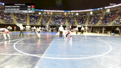 145 lbs Round Of 16 - Dawson Shaffer, Rockwood vs Caleb Dreibelbis, Owen J. Roberts