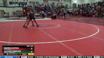 182 lbs Cons. Round 3 - Hunter Kaufman, North Scott vs Matthew Hudelson, Normal (Community)