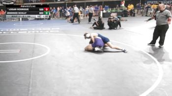 D 1 106 lbs Champ. Round 1 - Logan Rodrigue, Hahnville vs Jennings Scully, Northshore