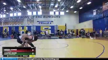 138 lbs 1st Place Match - Cooper Haase, Osceola (Kissimmee) vs Sergey Gomez, Celebration
