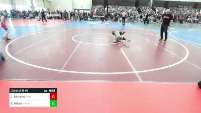 60-B lbs Consi Of 16 #1 - Jackson Almario, Marple Newtown vs Benjamin Atkas, Newtown (CT) Youth Wrestling