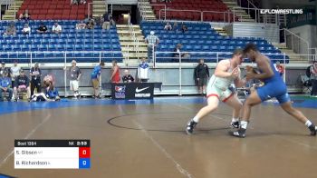 195 lbs Cons 16 #1 - Shane Gibson, Montana vs Brendan Richardson, Illinois