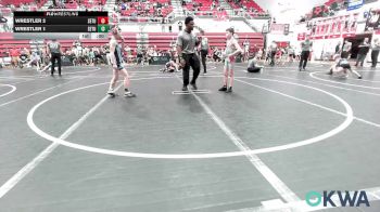76 lbs Quarterfinal - Zachary Saucier, Carl Albert vs Kyzer Falcon, Division Bell Wrestling