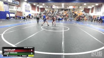 165 lbs Cons. Round 2 - Jacob Verdugo, Ramona vs Westyn Lane, Huntington Beach