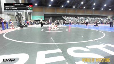100 lbs Consi Of 8 #1 - Swayze Kelly, Idaho Gold vs Arely Castelan, Team Coalinga