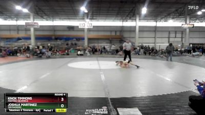 54 A Round 4 - Knox Timmons, Fighting Squirrels vs Joshua Martinez, 208 Badgers