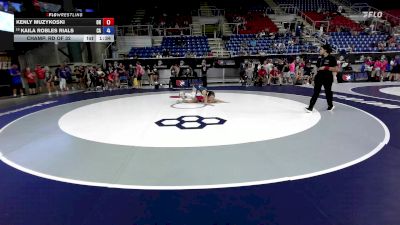 95 lbs Champ. Rd Of 32 - Kenly Muzykoski, OH vs Kaila Robles Rials, CA