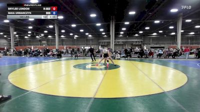 145 lbs Rr Rnd 4 - Brylee London, PA West Black - GHSE vs Maia Urbanczyk, Doughgirls - GHSE
