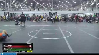 76 lbs Round 1 (6 Team) - Jett Hines, Cimarron vs Jack Cole, The Hunt