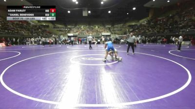 134 lbs Round Of 32 - Adam Farley, Independence vs Daniel Benevides, Highland HS