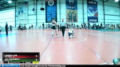 110 lbs Rd# 5- 3:45pm Friday Final Pool - Sam Passarelli, PA Blue vs Landen Lage, USA Xtreme