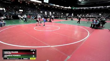 130 lbs Cons. Round 2 - Westin Frazier, Unattached vs Leonidas Fonseca, DONA