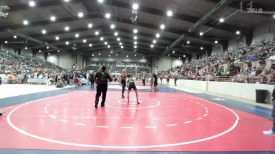 125 lbs Consi Of 8 #2 - Asher Roley, Backyard Bullies Wrestling Club vs Halyn Neely, Woodland Wrestling