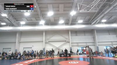215 lbs Cons. Quarters - Noah Ingle, Cowboy Kids Wrestling Club vs Erik Burkett