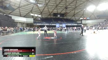 67 lbs Cons. Round 7 - Layne Erickson, Basement Boys Wrestling Club vs Andrew Barajas, Scrap Yard Garage Wrestling