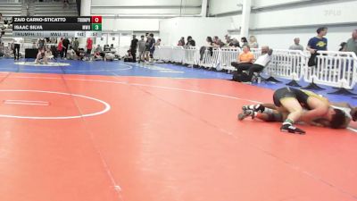 145 lbs Rr Rnd 1 - Zaid Carno-Sticatto, Triumph Black - HSB vs Isaac Silva, MetroWest United Young Bucks - HSB