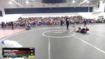 120 lbs Cons. Round 2 - Edward Thomas, Indio High School vs Jesse Eilders, Villa Park High School